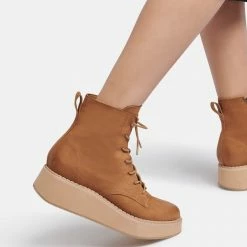 Recurate RESALE ADYSON BOOTIES WHISKEY NUBUCK Re:vita