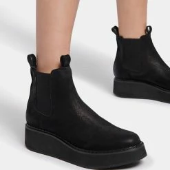 DOLCEVITA ARLETE BOOTIES BLACK NUBUCK