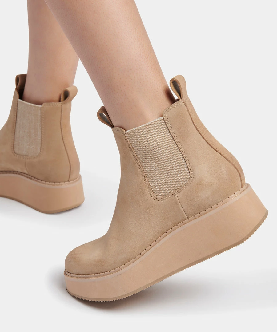 DOLCEVITA ARLETE BOOTIES MUSHROOM SUEDE
