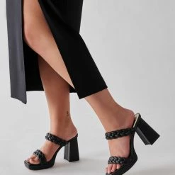 Recurate RESALE ASHBY HEELS IN BLACK STELLA - Re:vita