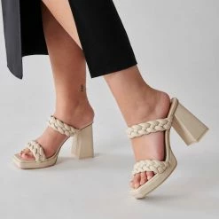 Recurate RESALE ASHBY HEELS IN IVORY STELLA - Re:vita