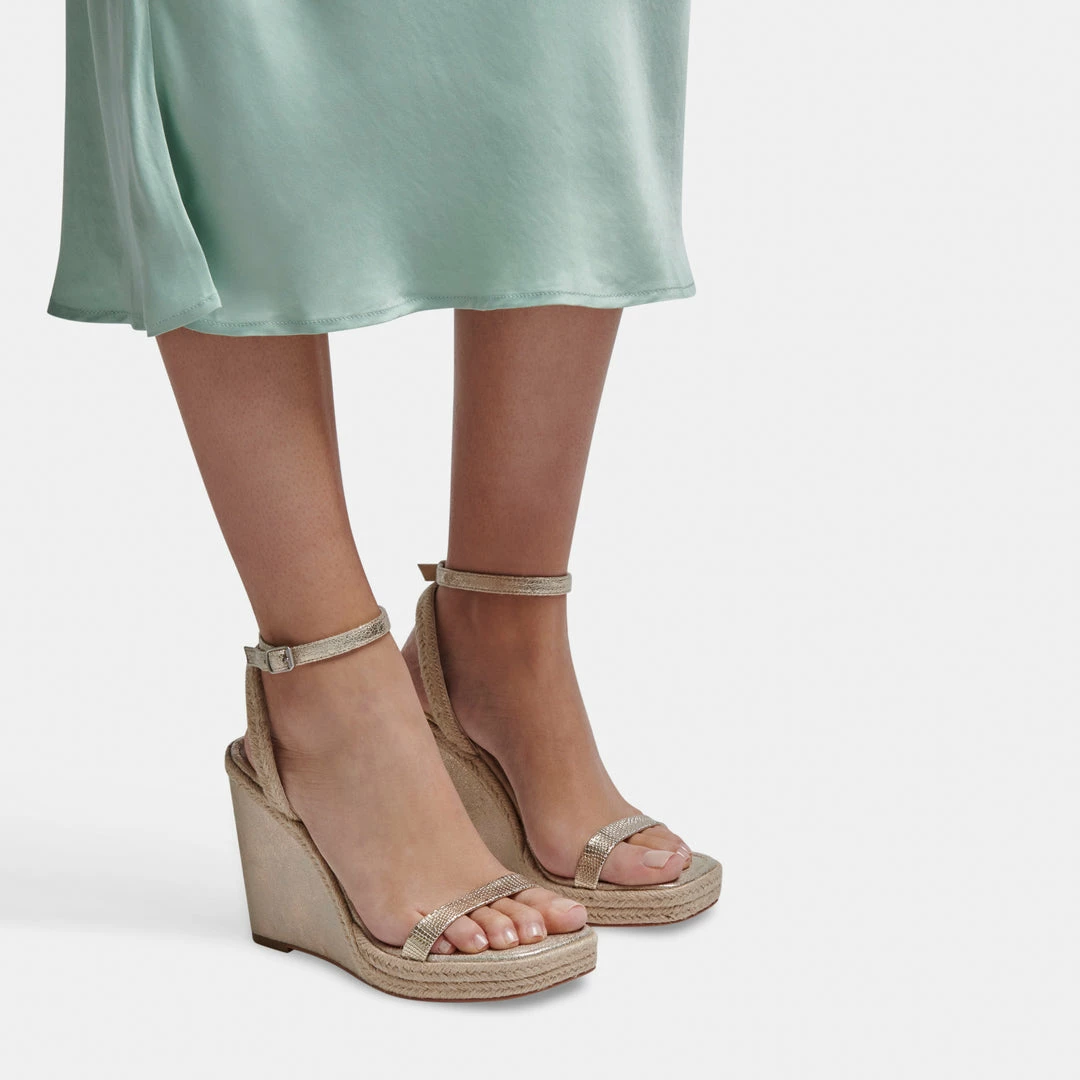 DOLCEVITA AURORA HEELS LIGHT GOLD METALLIC STELLA