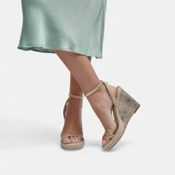 DOLCEVITA AURORA HEELS LIGHT GOLD METALLIC STELLA