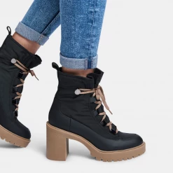 DOLCEVITA CELIDA BOOTS BLACK NYLON