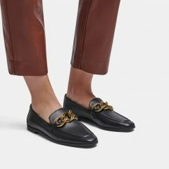 DOLCEVITA CRYS LOAFERS BLACK LEATHER