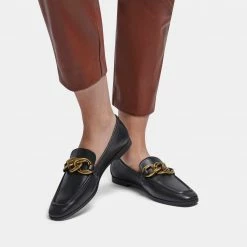 DOLCEVITA CRYS LOAFERS BLACK LEATHER