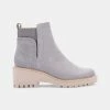 Recurate HUEY BOOTIES IN GREY SUEDE - Re:vita