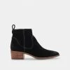 DOLCEVITA ABLE BOOTIES BLACK SUEDE