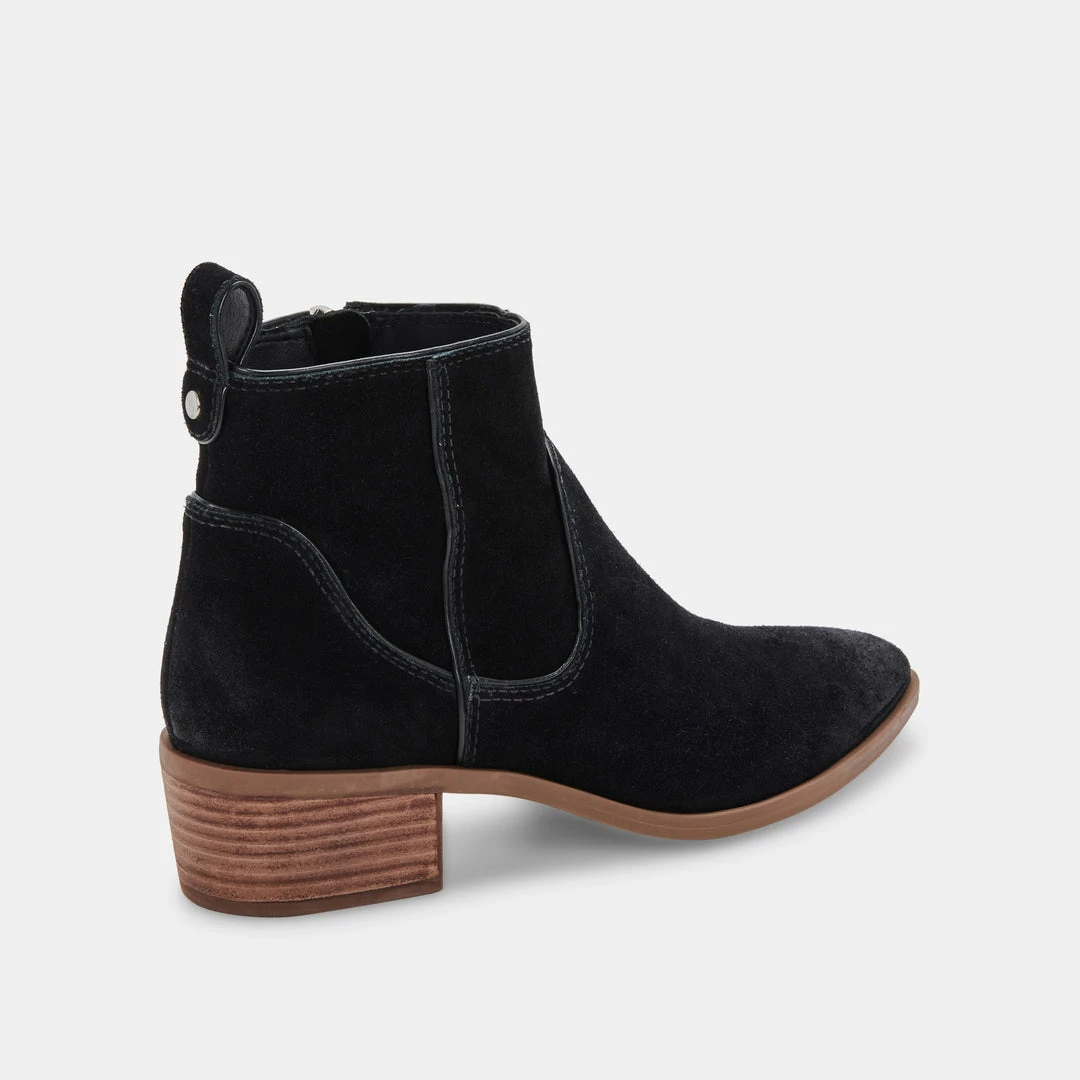 DOLCEVITA ABLE BOOTIES BLACK SUEDE