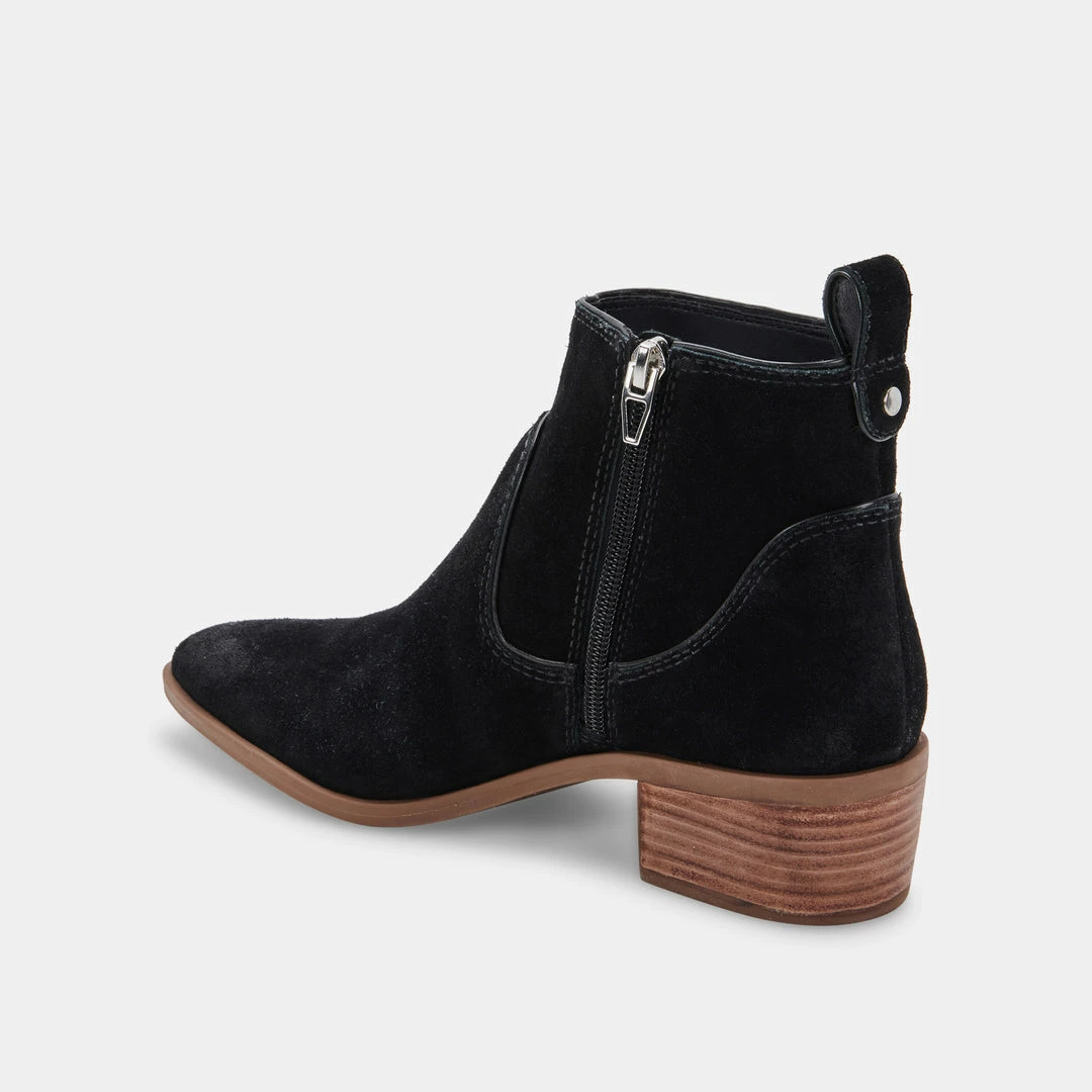 DOLCEVITA ABLE BOOTIES BLACK SUEDE