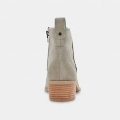 DOLCEVITA ABLE BOOTIES CONCRETE GREY SUEDE