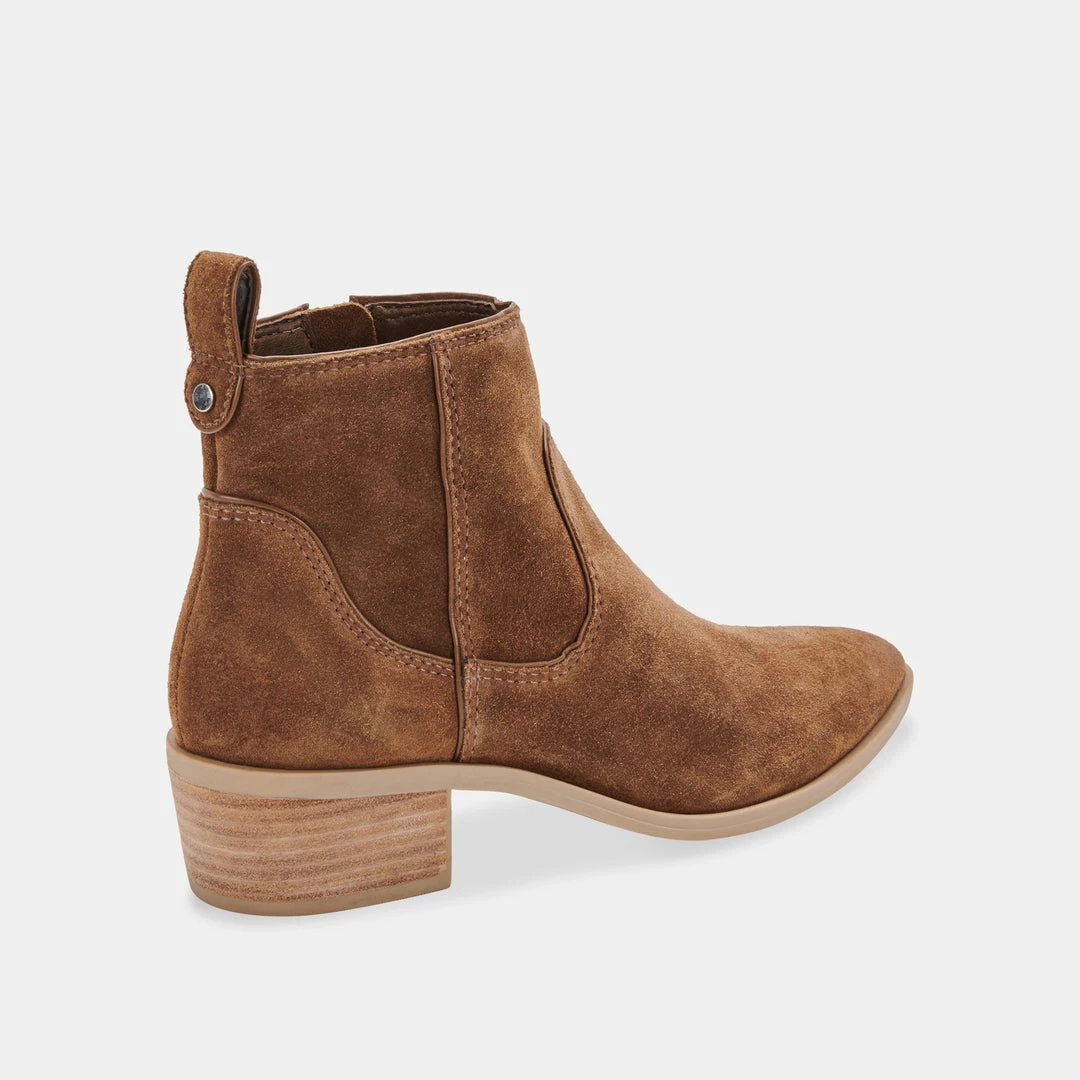 DOLCEVITA ABLE BOOTIES DK BROWN SUEDE