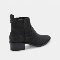 DOLCEVITA ABLE BOOTIES ONYX NUBUCK