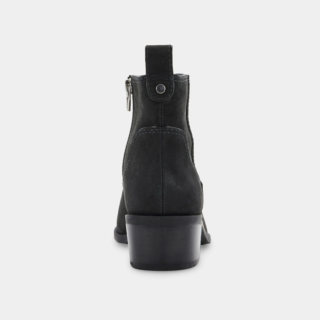 DOLCEVITA ABLE BOOTIES ONYX NUBUCK