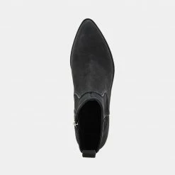 DOLCEVITA ABLE BOOTIES ONYX NUBUCK