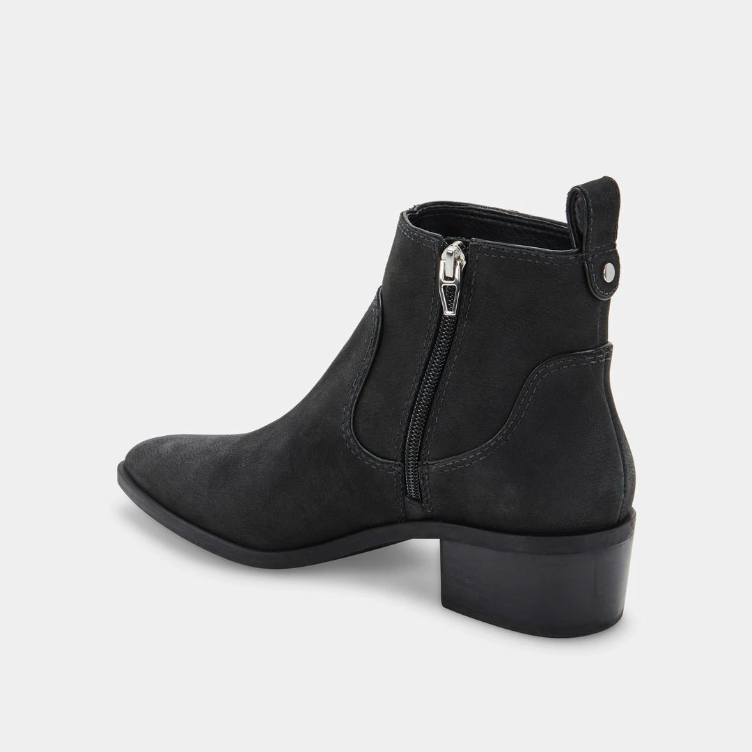 DOLCEVITA ABLE BOOTIES ONYX NUBUCK