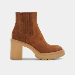 DOLCEVITA CASTER H2O BOOTIES CAMEL SUEDE