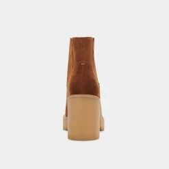 Recurate CASTER H2O BOOTIES CAMEL SUEDE Re:vita