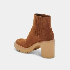 Recurate CASTER H2O BOOTIES CAMEL SUEDE Re:vita