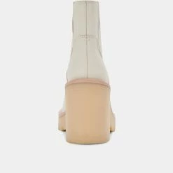 DOLCEVITA CASTER H2O BOOTIES IVORY LEATHER
