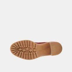 DOLCEVITA CASTER H2O BOOTIES MAROON SUEDE