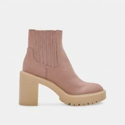 DOLCEVITA CASTER BOOTIES CAFE CANVAS