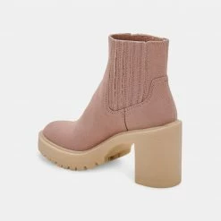 DOLCEVITA CASTER BOOTIES CAFE CANVAS