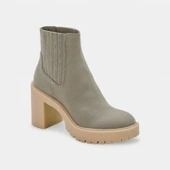 DOLCEVITA CASTER BOOTIES SAGE CANVAS