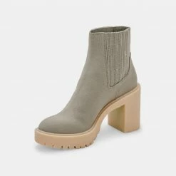 DOLCEVITA CASTER BOOTIES SAGE CANVAS