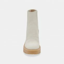 DOLCEVITA CASTER BOOTIES SANDSTONE CANVAS