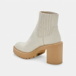 DOLCEVITA CASTER BOOTIES SANDSTONE CANVAS