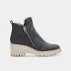 DOLCEVITA HOLLYN BOOTIES ANTHRACITE SUEDE