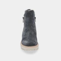 DOLCEVITA HOLLYN BOOTIES ANTHRACITE SUEDE
