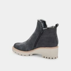 DOLCEVITA HOLLYN BOOTIES ANTHRACITE SUEDE