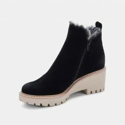 DOLCEVITA HOLLYN BOOTIES BLACK SUEDE