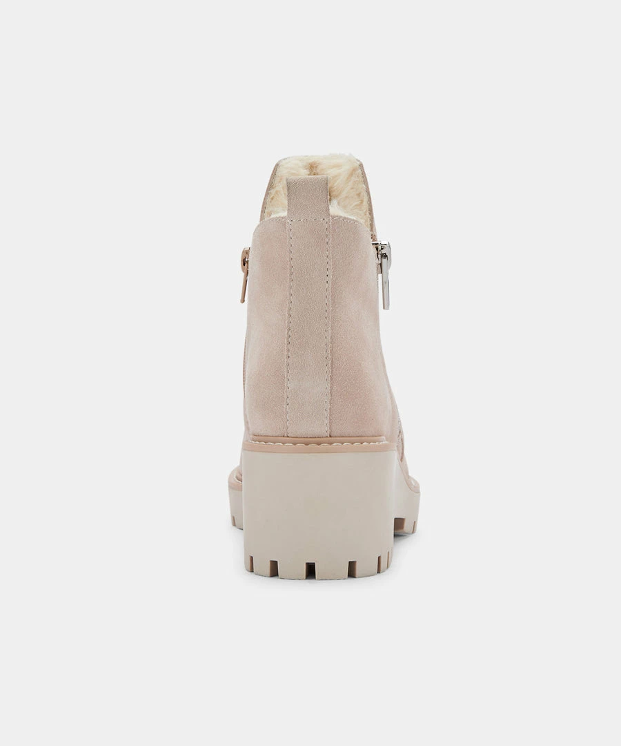 DOLCEVITA HOLLYN BOOTIES NATURAL SUEDE