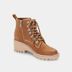 DOLCEVITA HUEY HIKER BOOTS WHISKEY NUBUCK