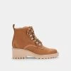 DOLCEVITA HUEY HIKER BOOTS WHISKEY NUBUCK