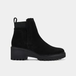 DOLCEVITA HUEY BOOTIES BLACK SUEDE