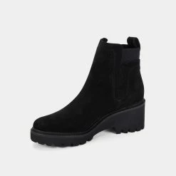DOLCEVITA HUEY BOOTIES BLACK SUEDE
