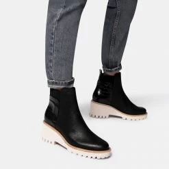 Recurate RESALE HUEY BOOTIES BLACK Re:vita