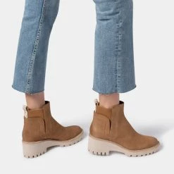 DOLCEVITA HUEY BOOTIES WHISKEY NUBUCK