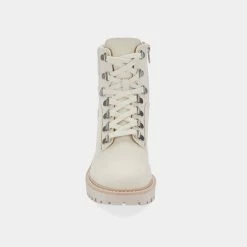 DOLCEVITA HUNTER BOOTIES IVORY CANVAS