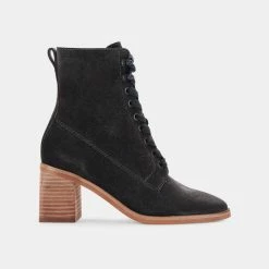 Recurate IDEN BOOTIES ANTHRACITE SUEDE Re:vita RESALE