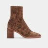 DOLCEVITA INDIGA BOOTIES DK LEOPARD STELLA SUEDE