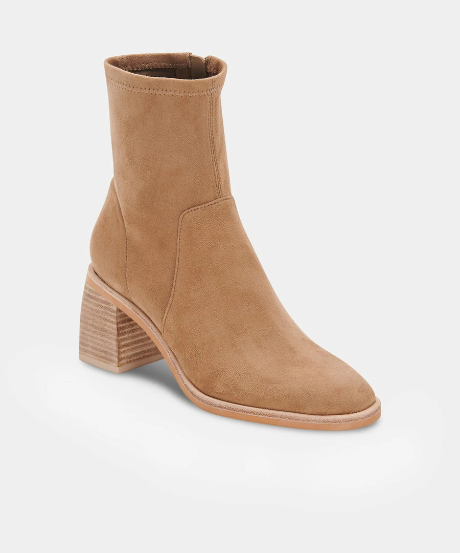 DOLCEVITA INDIGA BOOTIES TRUFFLE STELLA SUEDE