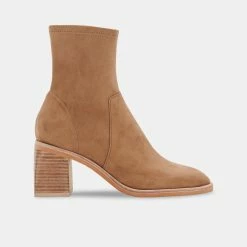 DOLCEVITA INDIGA BOOTIES TRUFFLE STELLA SUEDE