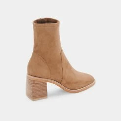 DOLCEVITA INDIGA BOOTIES TRUFFLE STELLA SUEDE