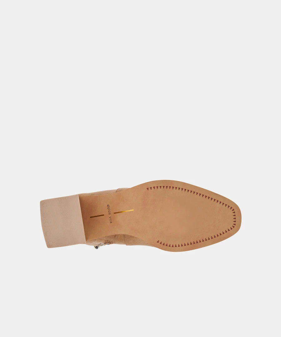 DOLCEVITA INDIGA BOOTIES TRUFFLE STELLA SUEDE