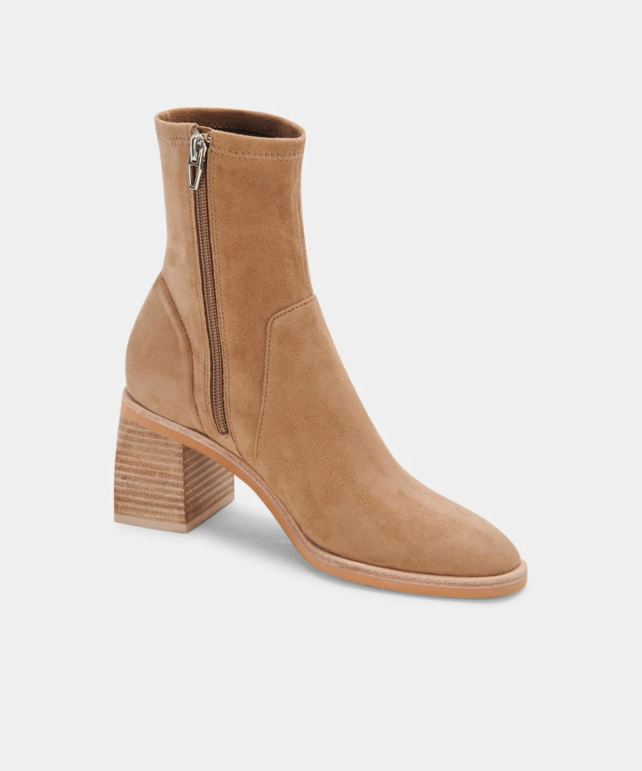 DOLCEVITA INDIGA BOOTIES TRUFFLE STELLA SUEDE